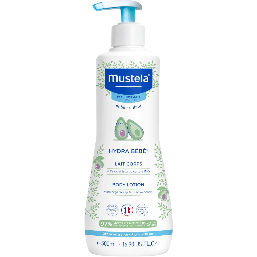 Mustela, Hydra Bebe, Avocado, Hydrates, Body Lotion, Body, 500 ml