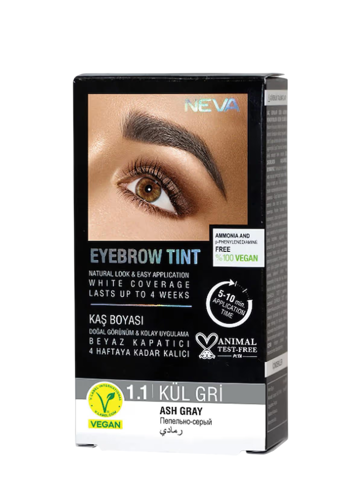 Neva, Eyebrow Tint, Permanent Hair Dye, Natural Blonde, 30 ml