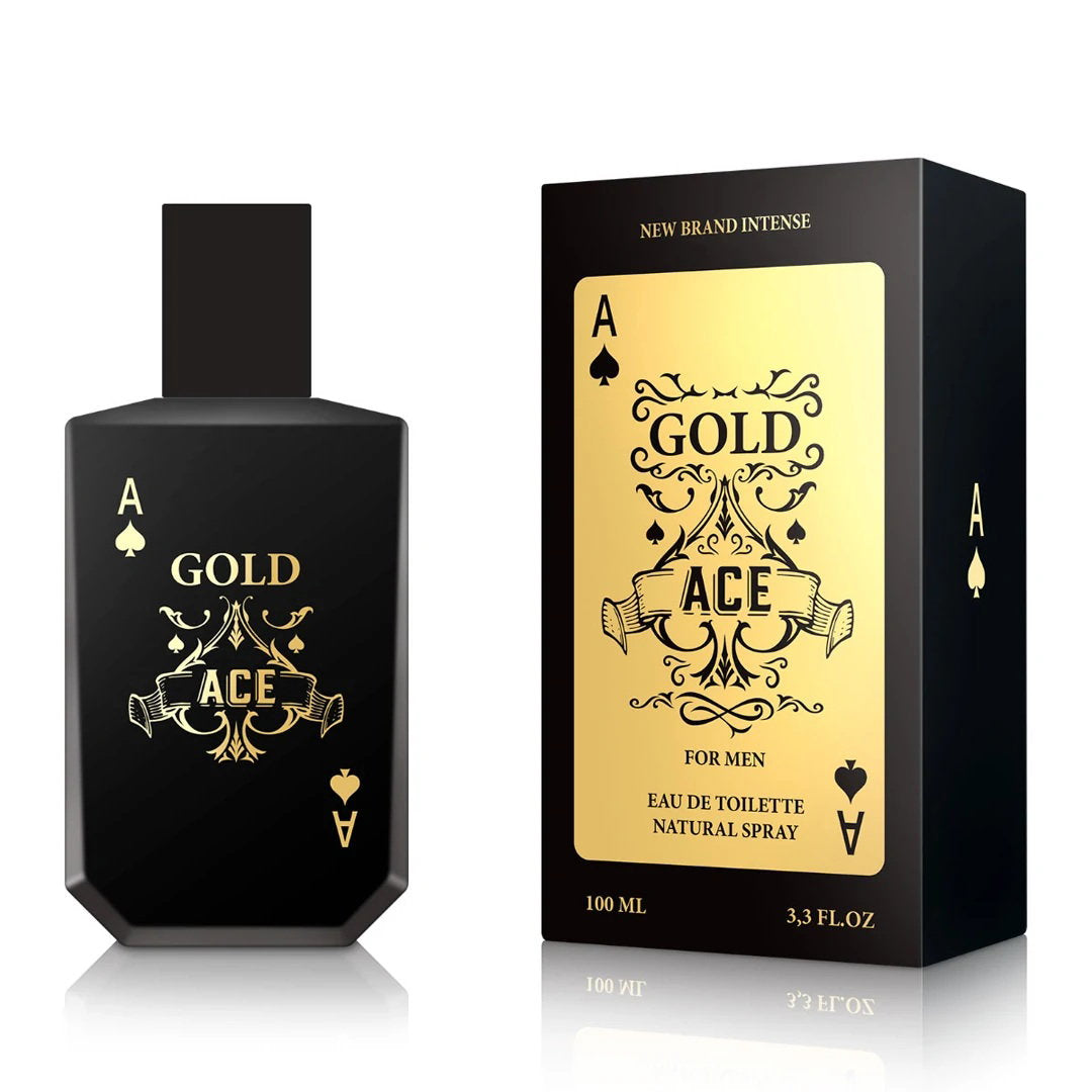 New Brand, Gold Ace, Eau De Toilette, For Men, 100 ml