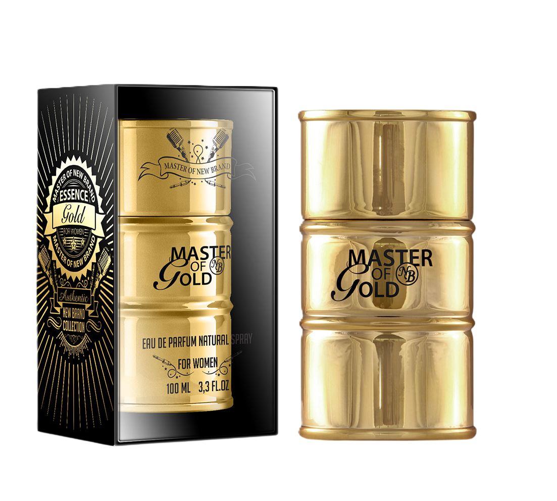 New Brand, Master Gold, Eau De Parfum, For Women, 100 ml