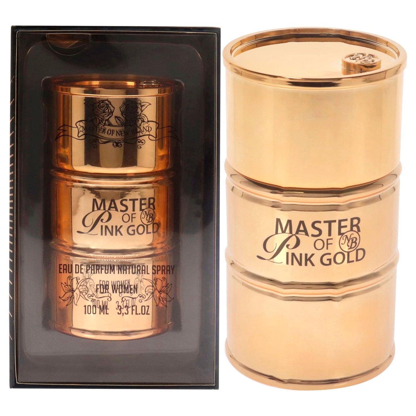 New Brand, Master of Pink Gold, Eau De Parfum, For Women, 100 ml