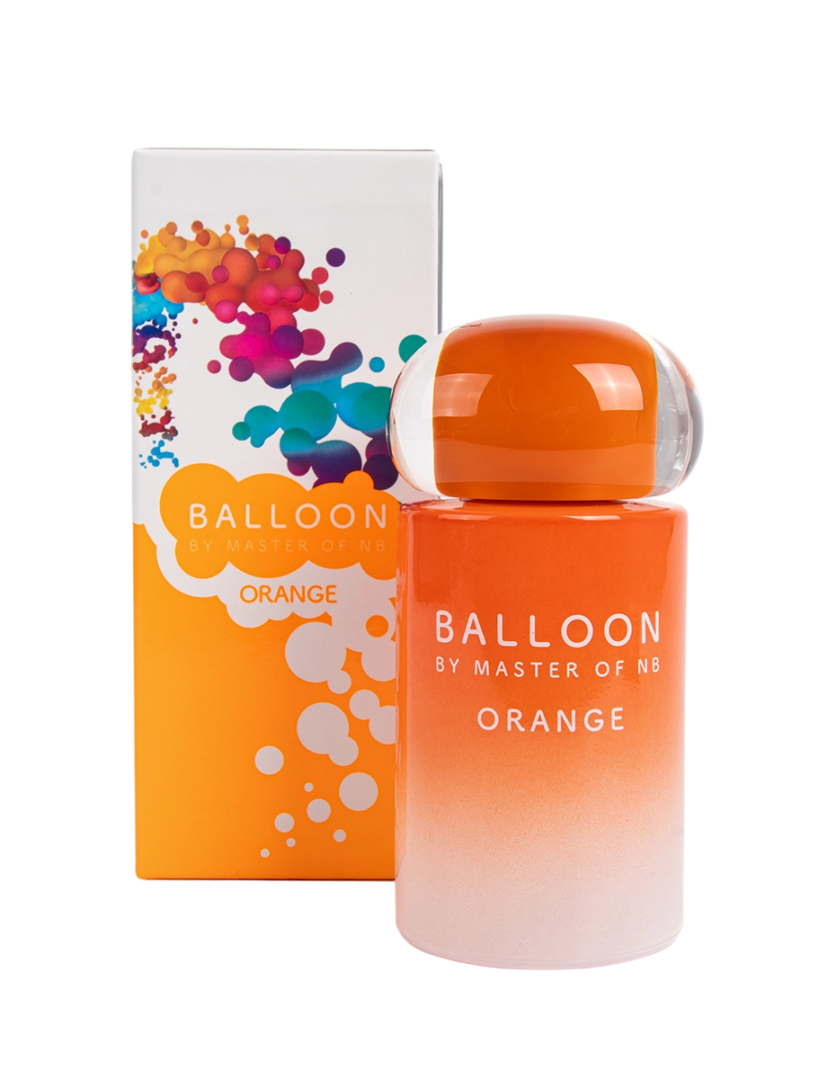 New Brand, Orange Balloon, Eau De Parfum, For Women, 100 ml