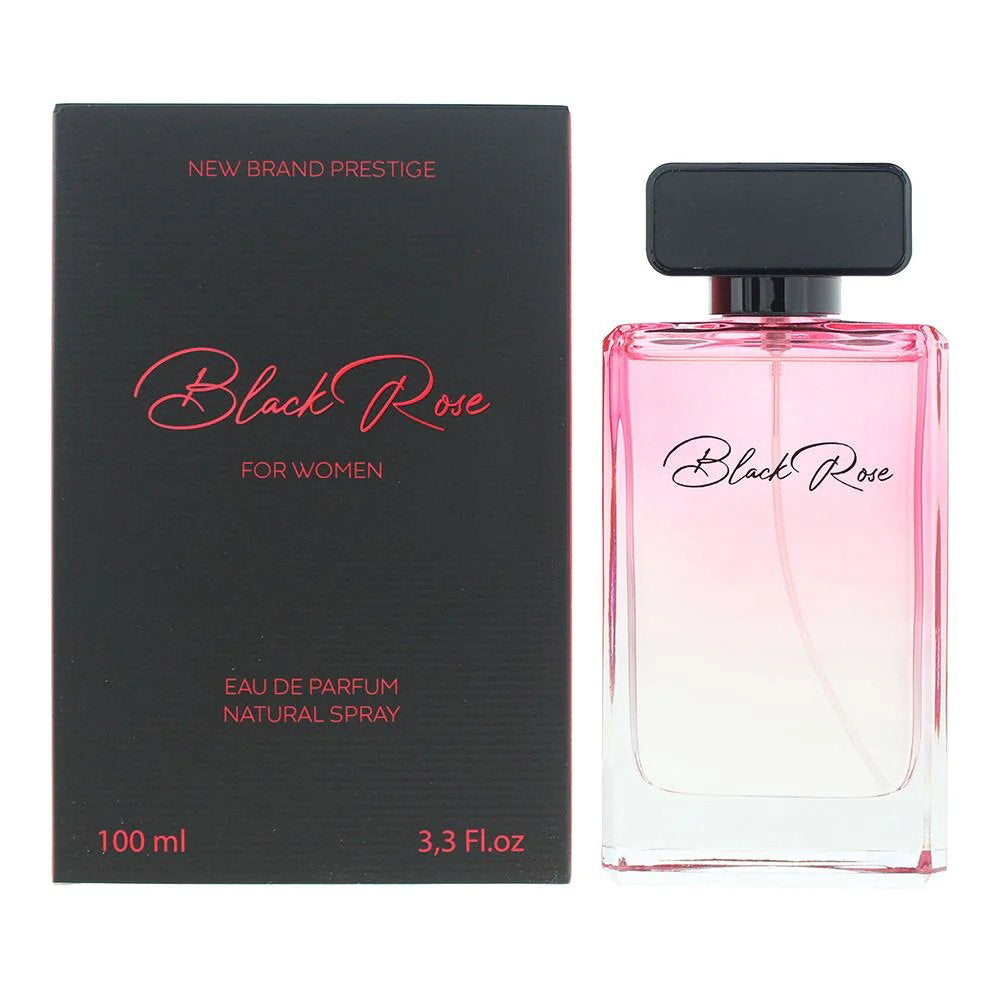 New Brand Prestige, Black Rose, Eau De Parfum, For Women, 100 ml