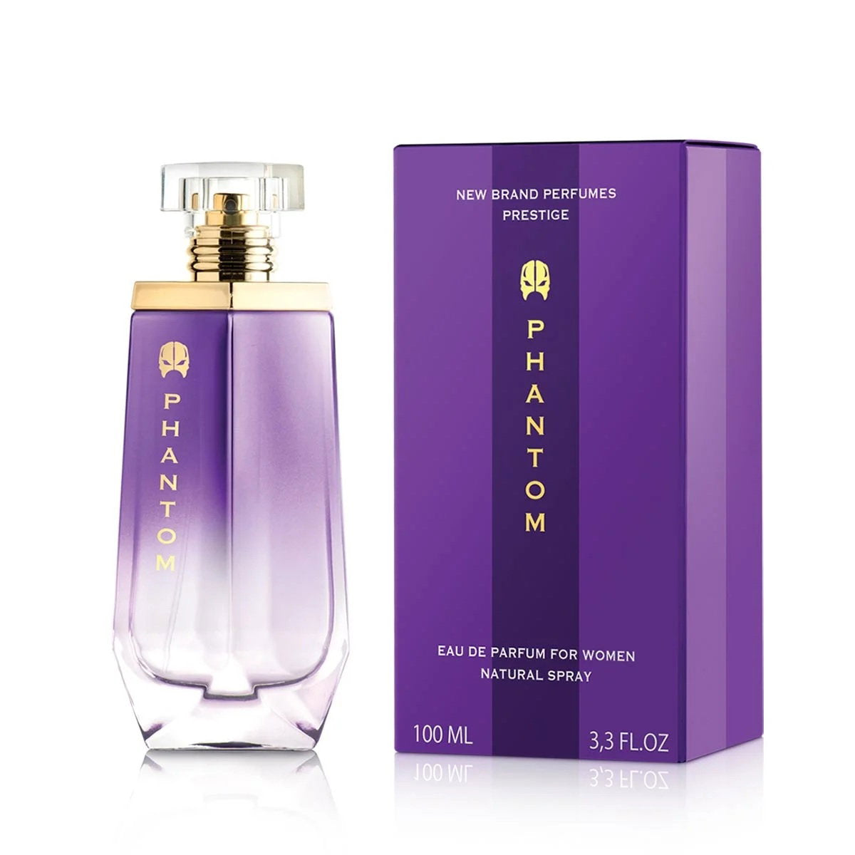 New Brand Prestige, Phantom, Eau De Parfum, For Women, 100 ml