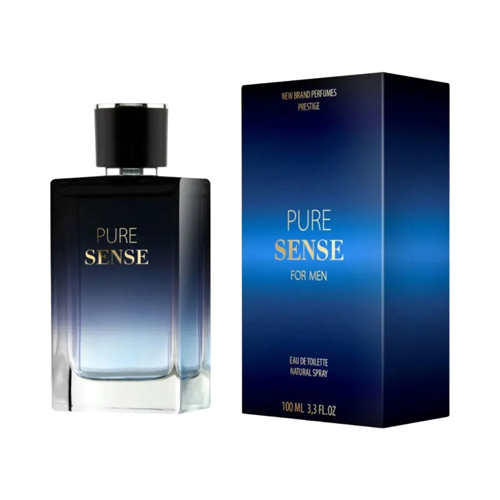 New Brand Prestige, Pure Sense, Eau De Toilette, For Men, 100 ml