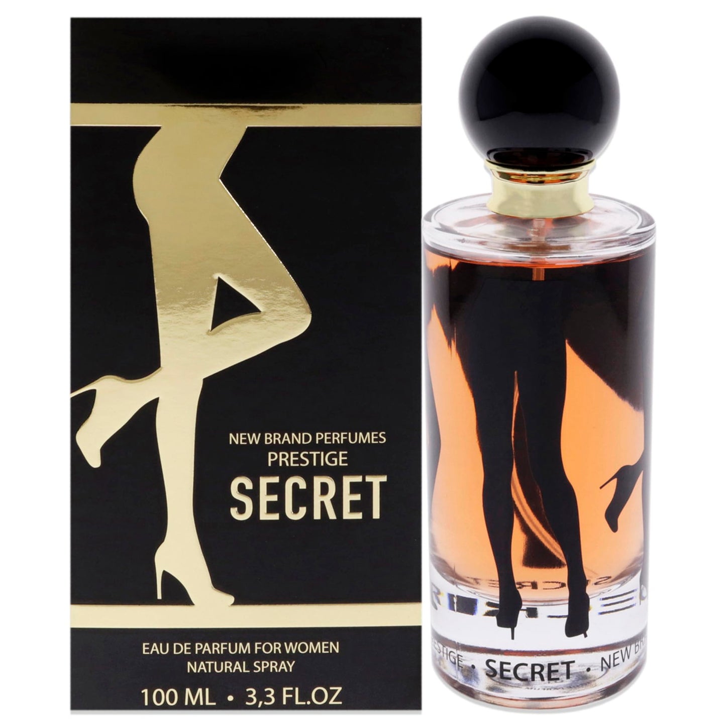 New Brand Prestige, Secret, Eau De Parfum, For Women, 100 ml