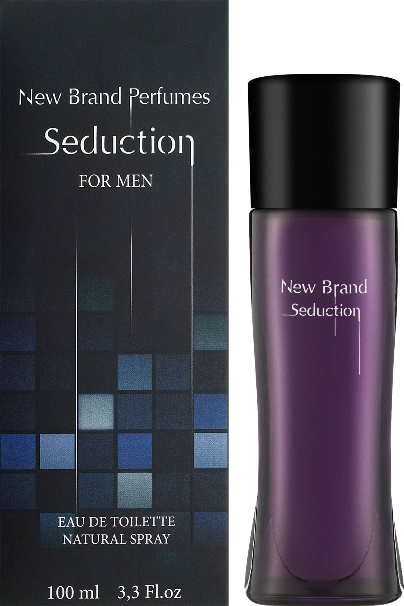 New Brand, Seduction, Eau De Toilette, For Men, 100 ml