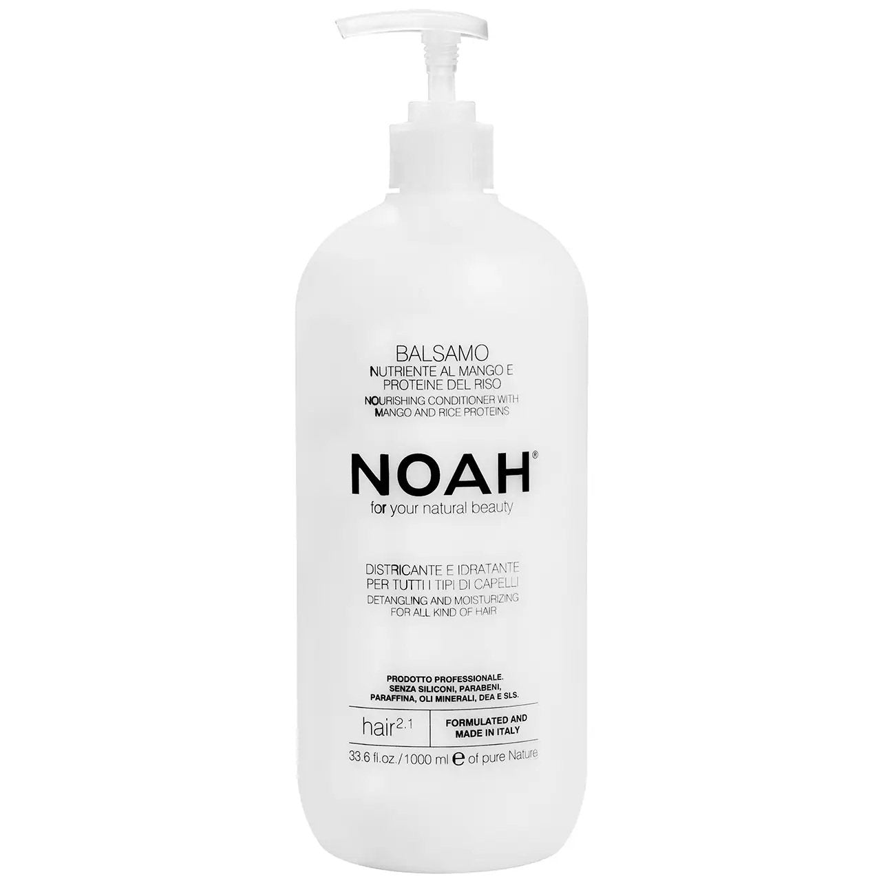 Noah, Natural, Mango, Hair Conditioner, Nourishing & Hydrating, 1000 ml