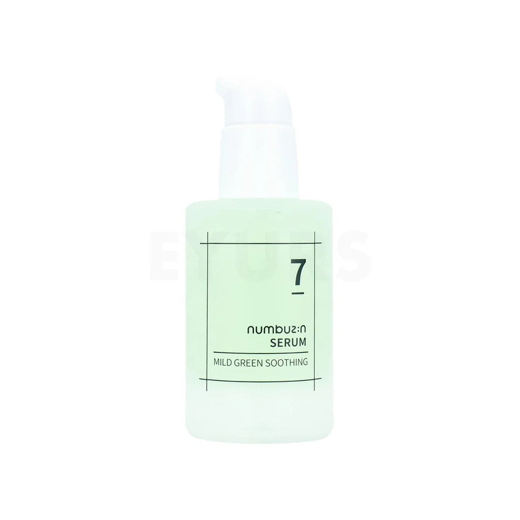 Numbuzin, No. 7 Mild Green Soothing, Hydrating & Soothing, Tonic Lotion, For Face, 50 ml