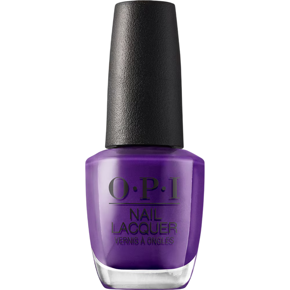 Opi, Nail Lacquer, Shimmer, Nail Polish, B30, Purple With A Purpose, 15 ml