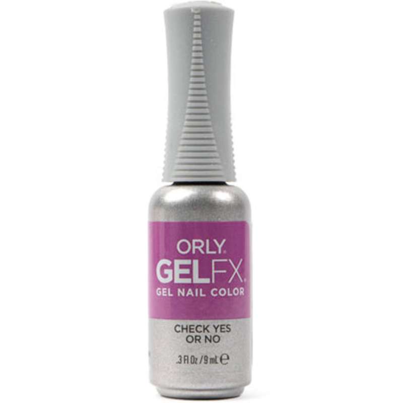 Orly, Gelfx, Semi-Permanent, Semi-Permanent Nail Polish, Check Yes Or No, 9 ml