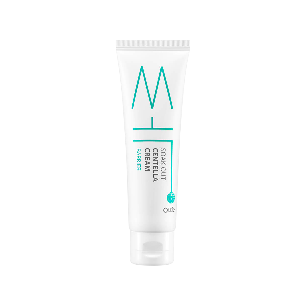 Ottie, Soak Out, Centella, Soothing & Calming, Day & Night, Gel Cream, For Face, 50 ml