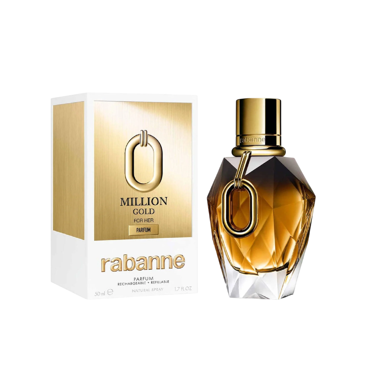 Paco Rabanne, Million Gold, Parfum, For Women, 50 ml