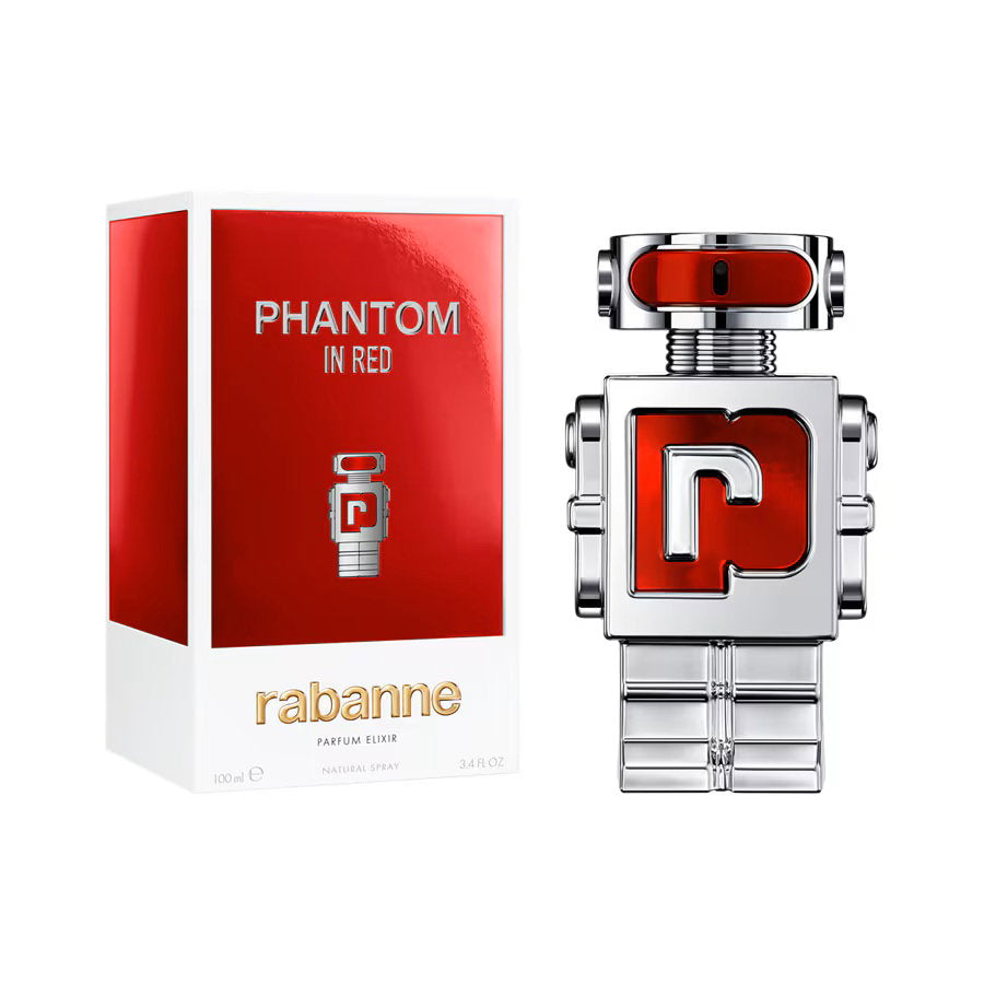 Paco Rabanne, Phantom In Red Elixir, Parfum, For Men, 100 ml