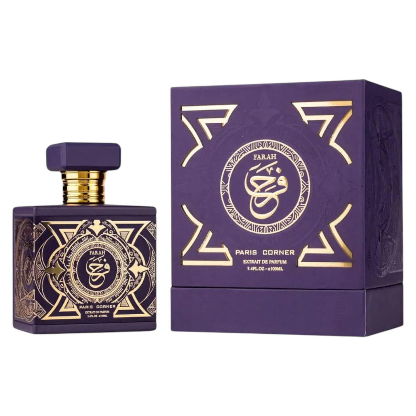 Paris Corner, Farah, Extrait De Parfum, Unisex, 100 ml