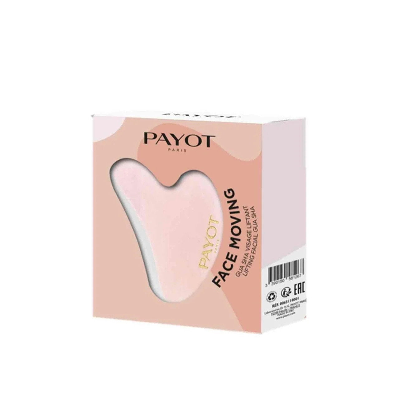 Payot, Gua Sha, Light Pink, Lifting, Face Massage Stone