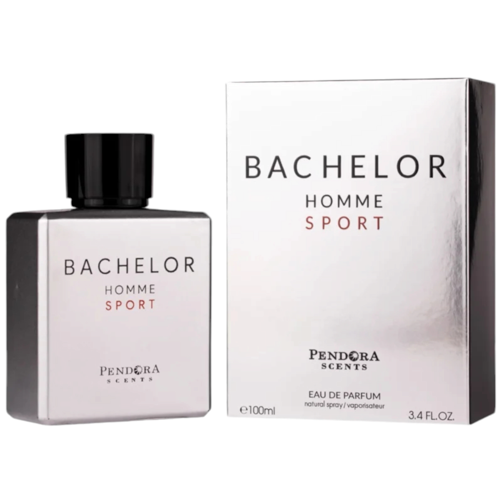 Pendora Scents, Bachelor Homme Sport, Eau De Parfum, For Men, 100 ml
