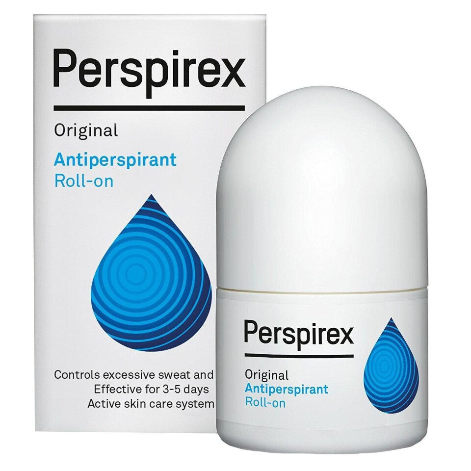 Perspirex, Original, Idebenone Ester, Antiperspirant, Deodorant Roll-On, Unisex, 20 ml