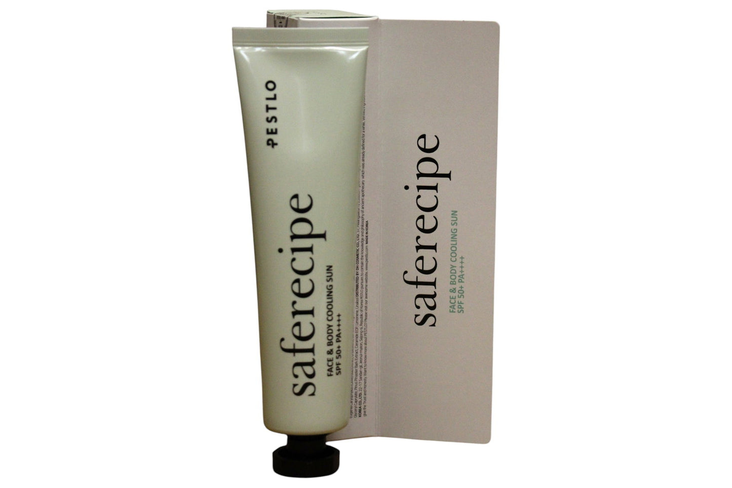 Pestelo, Saferecipe Face & Body Cooling, Hydrating, Daily Use, Cream, For Face & Body, SPF 50+, 100 ml