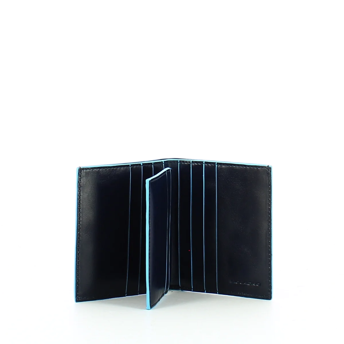 Piquadro, Blue Square Card Holders