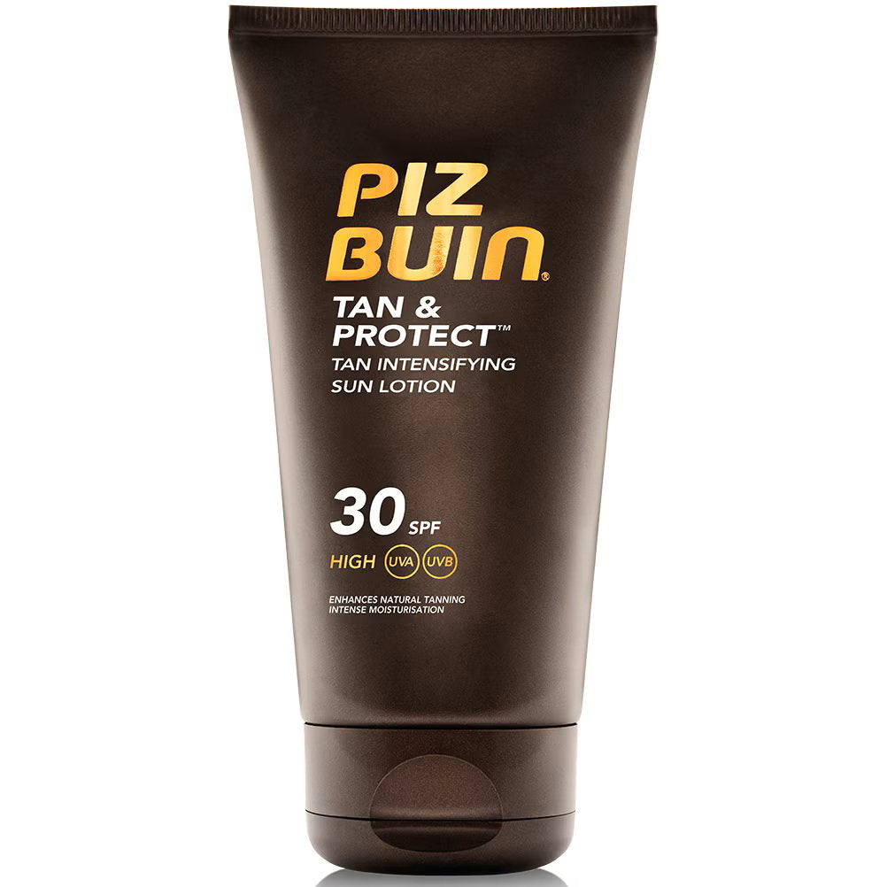 Piz Buin, Tan & Protect, Accelerates Natural Tanning, Sunscreen Lotion, SPF 30, 150 ml