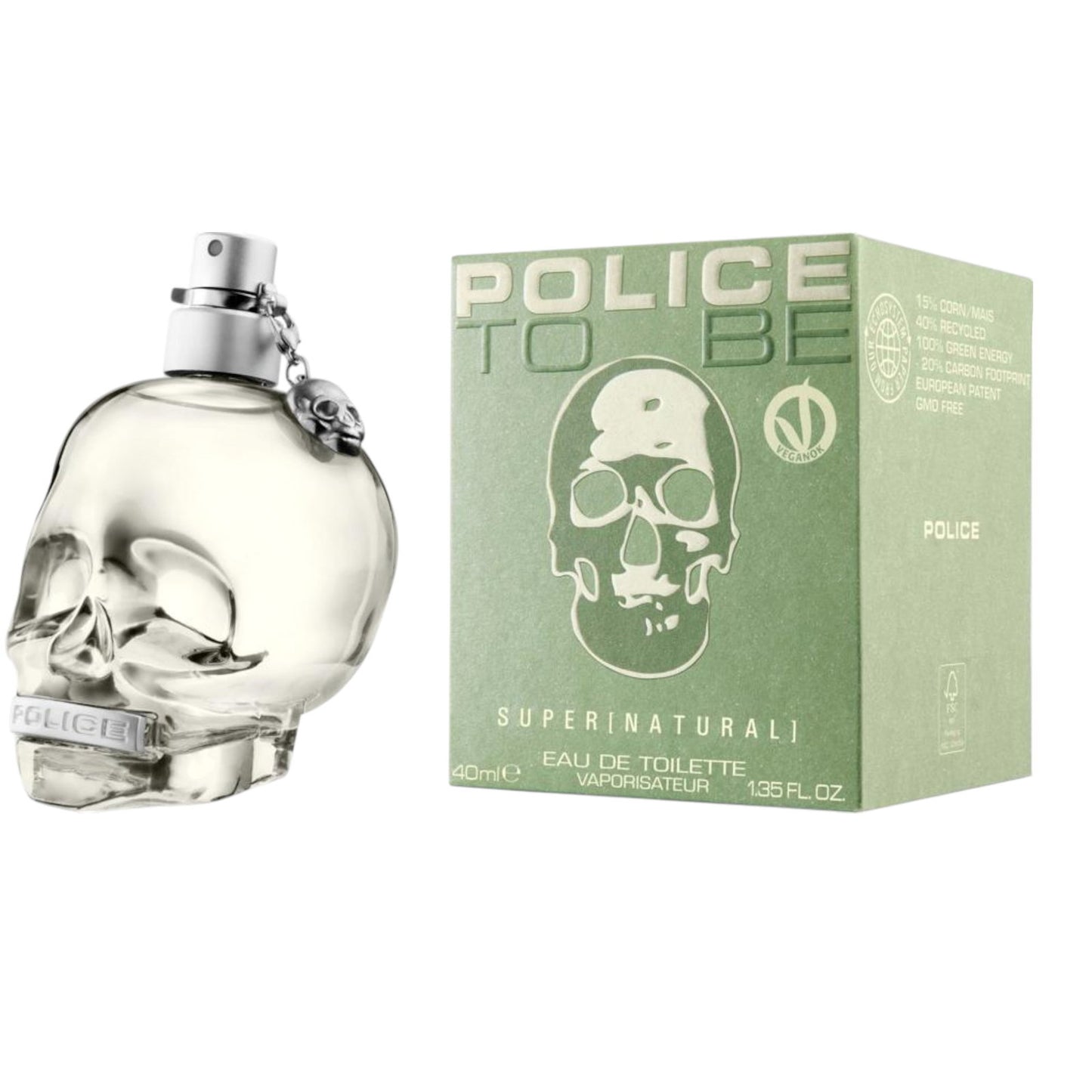 Police, To Be Super Natural, Eau De Toilette, For Men, 40 ml