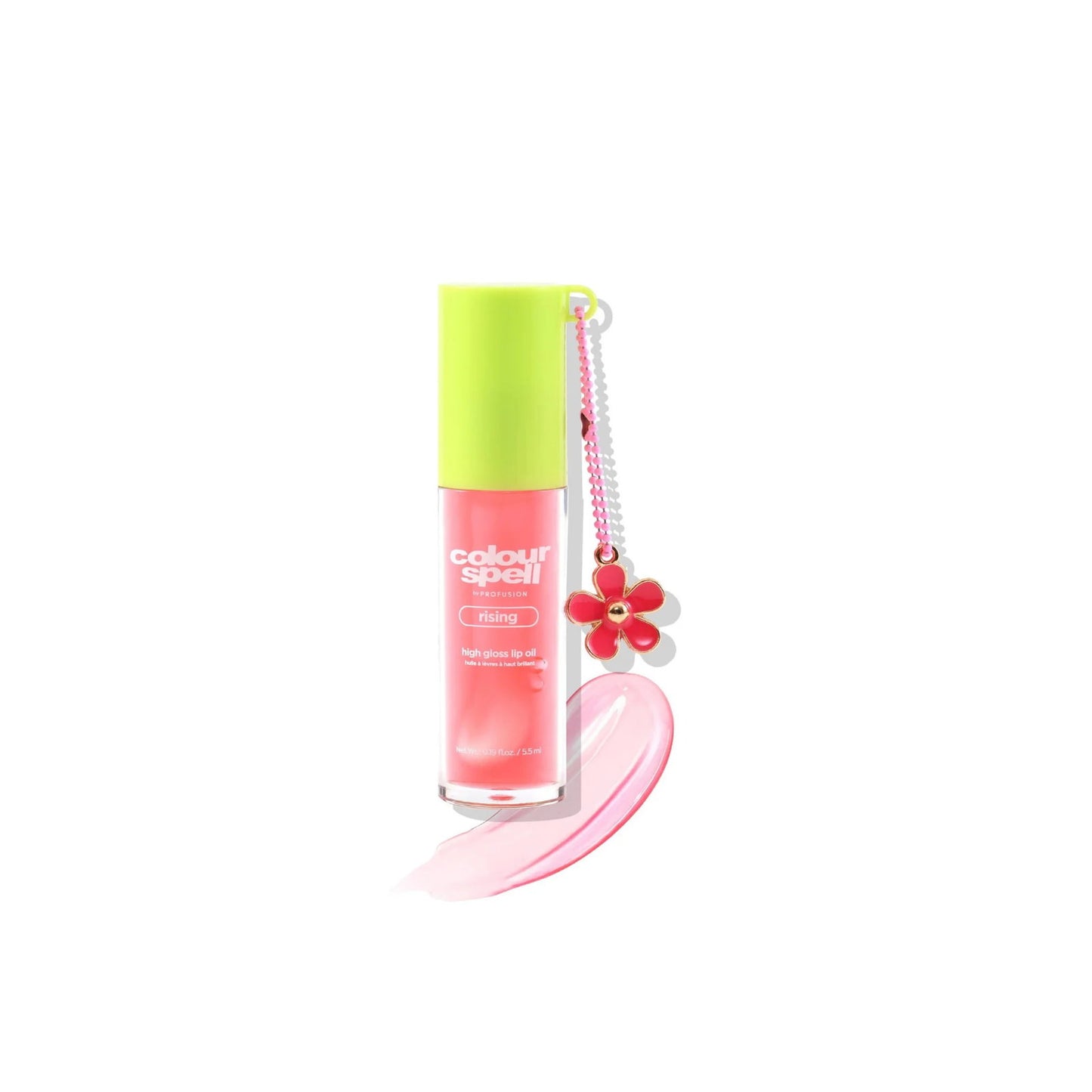 Profusion Cosmetics, Colour Spell, High Shine, Lip Oil, Rising, 5.5 ml