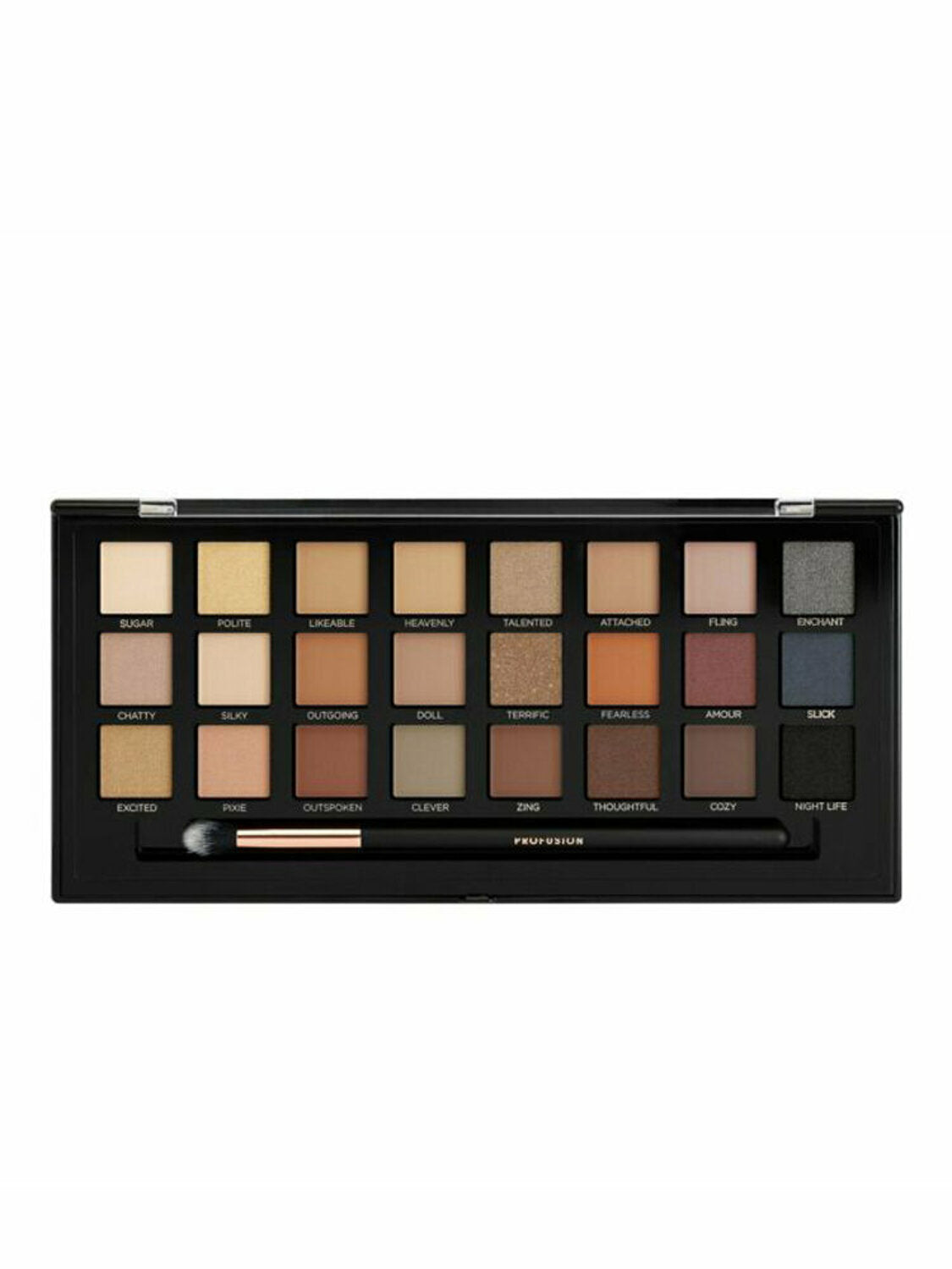Profusion Cosmetics, Profusion, Eyeshadow Palette, Naturals, 24 Shades