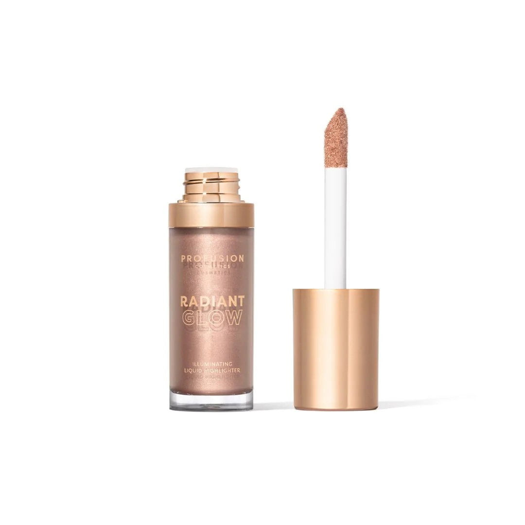 Profusion, Radiant Glow, Fresh Glow, Liquid Highlighter, Rose Quartz, For Face, 14.5 ml