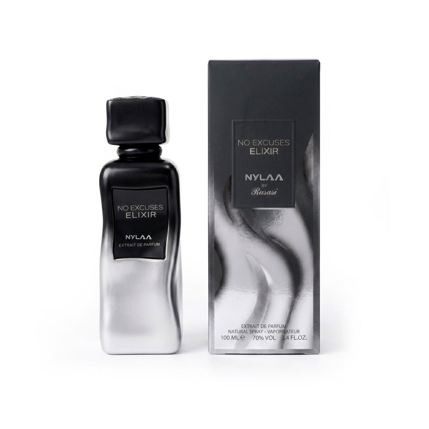 Rasasi, No Excuses Elixir, Extrait De Parfum, For Men, 100 ml