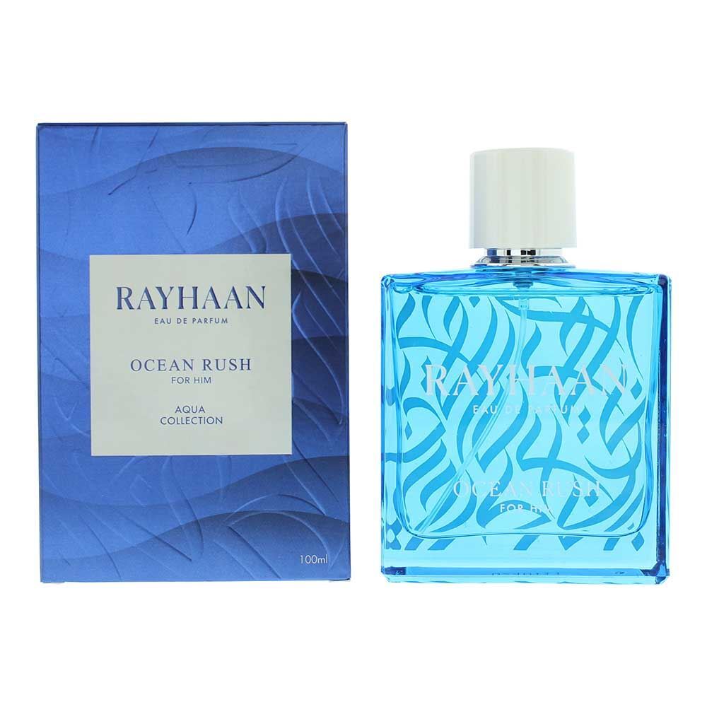 Rayhaan, Ocean Rush, Eau De Parfum, For Men, 100 ml