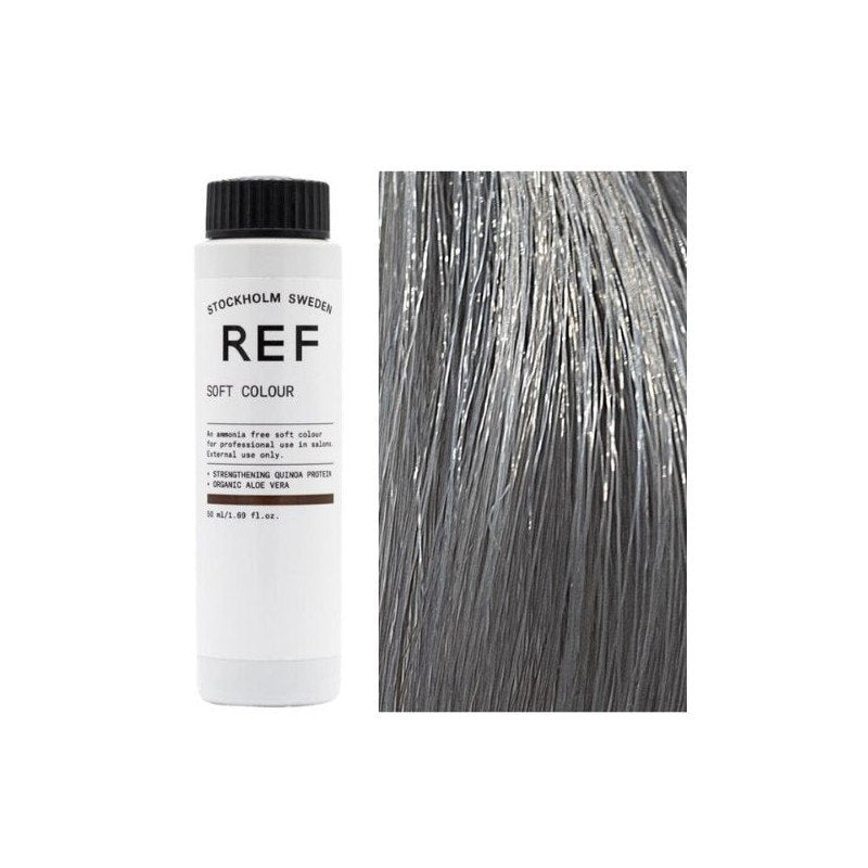 Ref Stockholm, Soft Colour, Vegan, Demi-Permanent Hair Dye, 8.11 Light Cool Ash, 50 ml - view 2