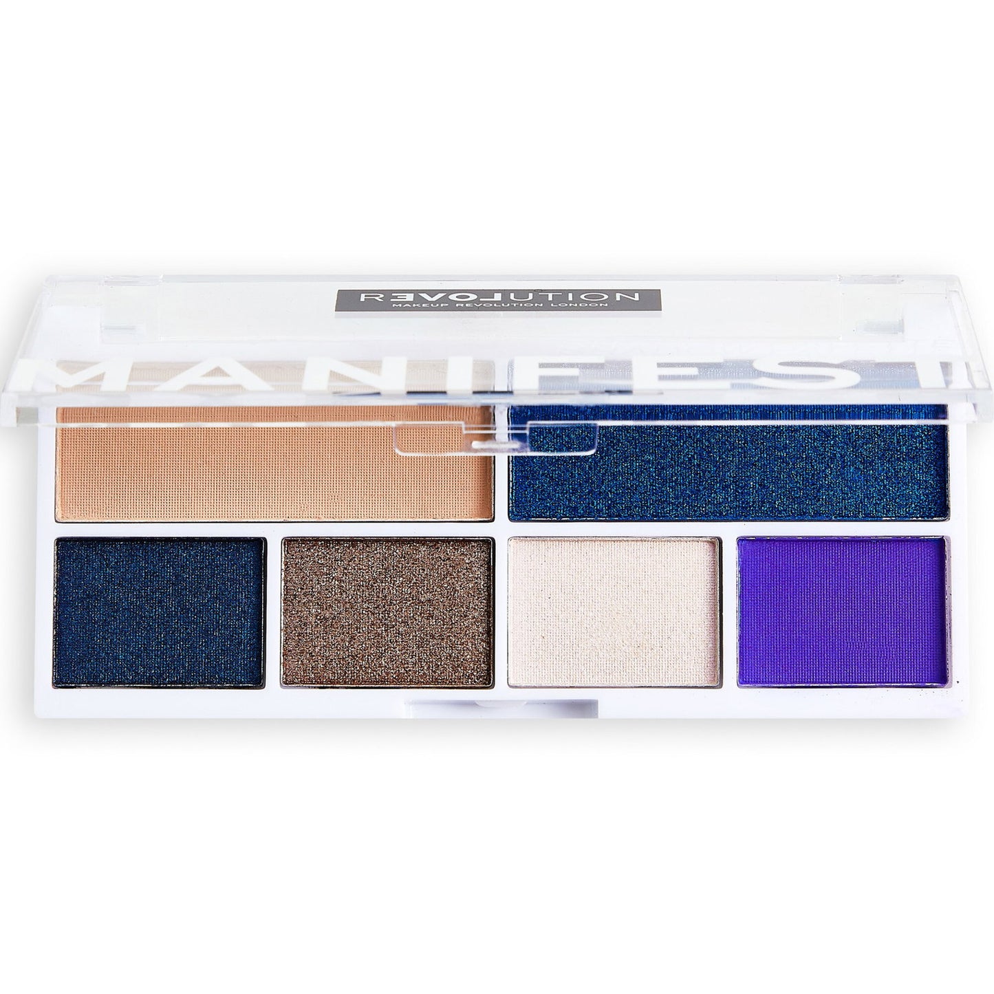 Relove By Revolution, Colour Play, Eyeshadow Palette, Manifest, 6 Shades, 0.65 g