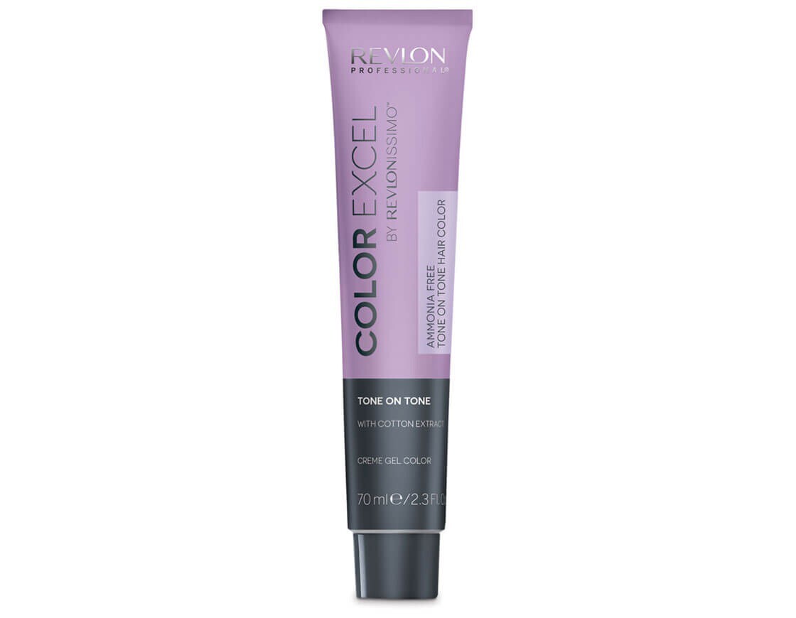 Revlon, Color Excel, Ammonia-Free, Permanent Hair Dye, 6.3 Dark Golden Blonde, 70 ml