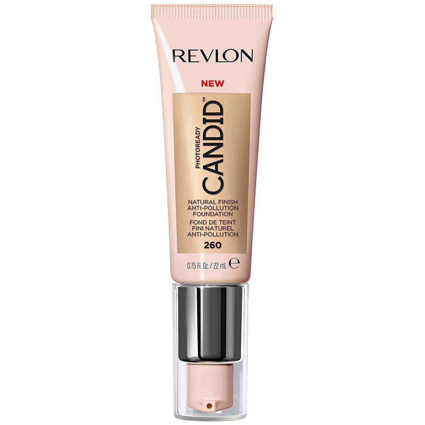 Revlon, PhotoReady Candid, Natural Finish, Cream Foundation, 260, Chai, 22 ml - view 3