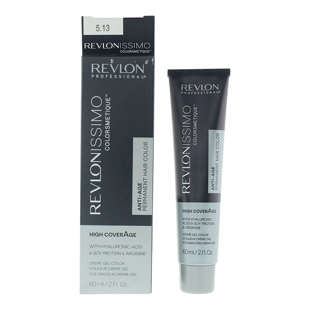 Revlon, Revlonissimo Colorsmetique, Permanent Hair Dye, 5.13 Light Beige Brown, 60 ml