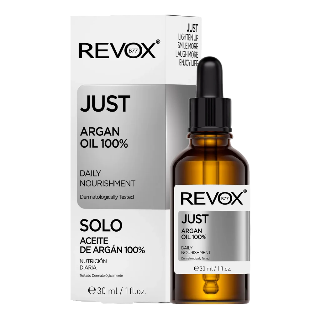 Revox B77, Just, Argan, Nourishing, Oil, For Face & Neck, 30 ml