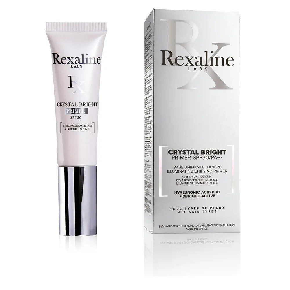 Rexaline, Crystal Bright, Hyaluronic Acid + 3 Bright Active, Illuminating, Cream Primer, 30 ml - view 2