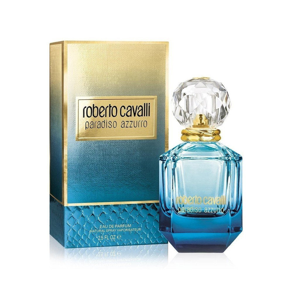 Roberto Cavalli, Paradiso Azzuro, Eau De Parfum, For Women, 75 ml