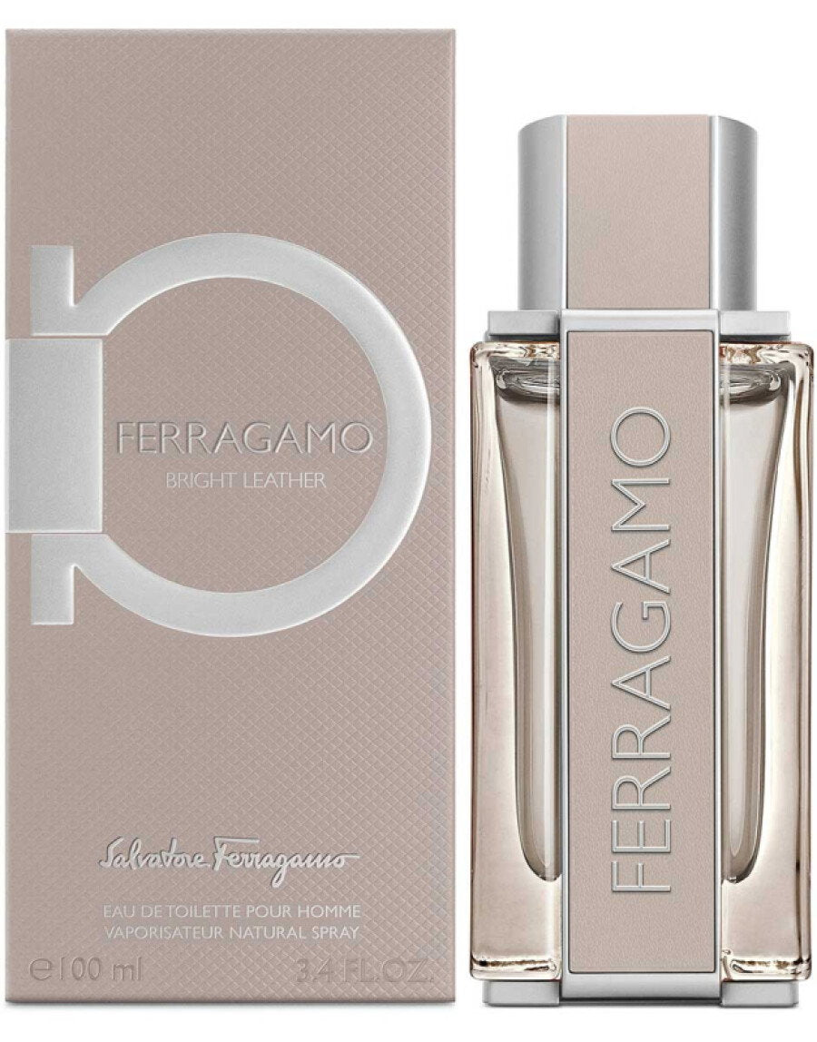 Salvatore Ferragamo, Bright Leather, Eau De Toilette, For Men, 100 ml