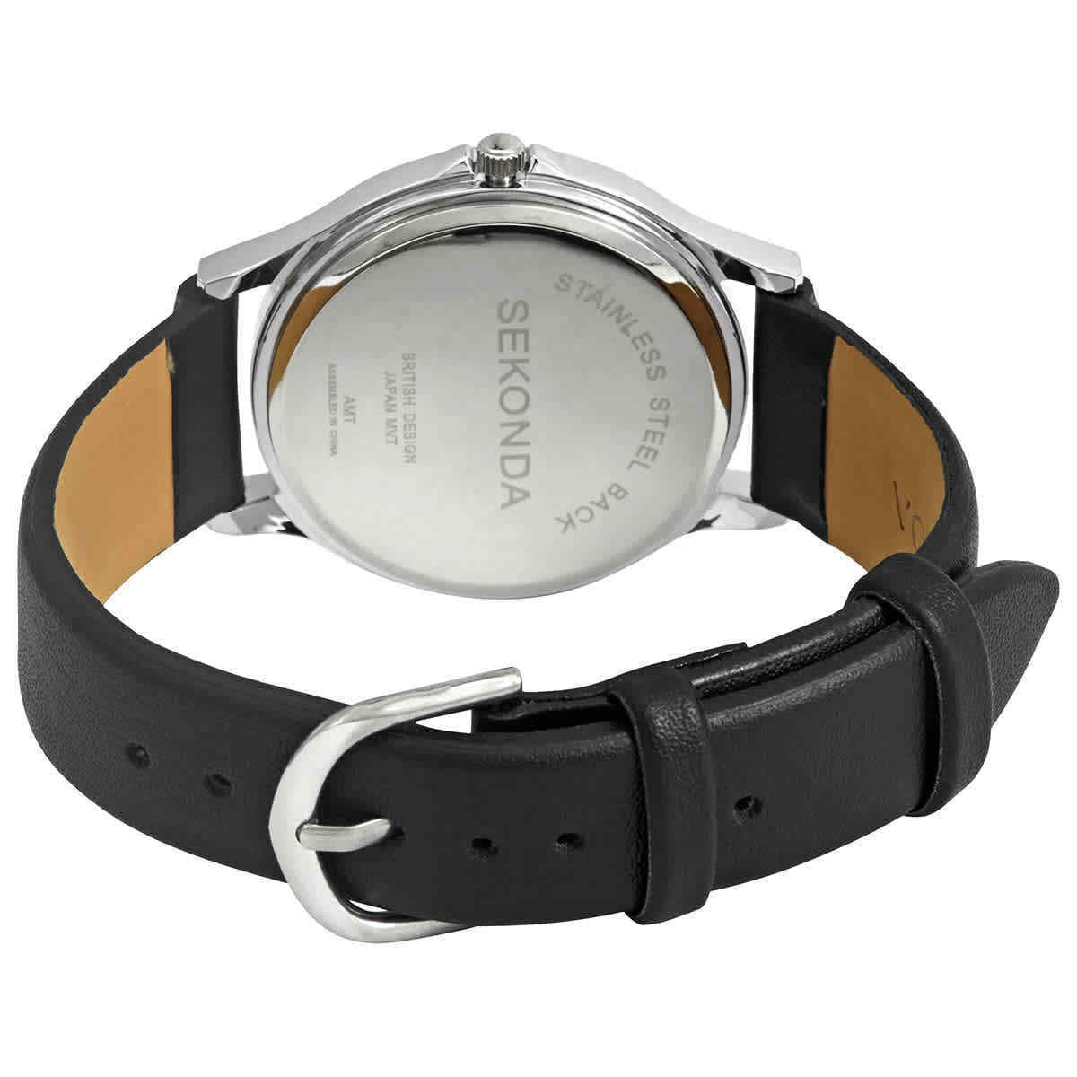 Sekonda, Sekonda, Quartz Leather Strap Watch, 3022.82, For Men - view 3