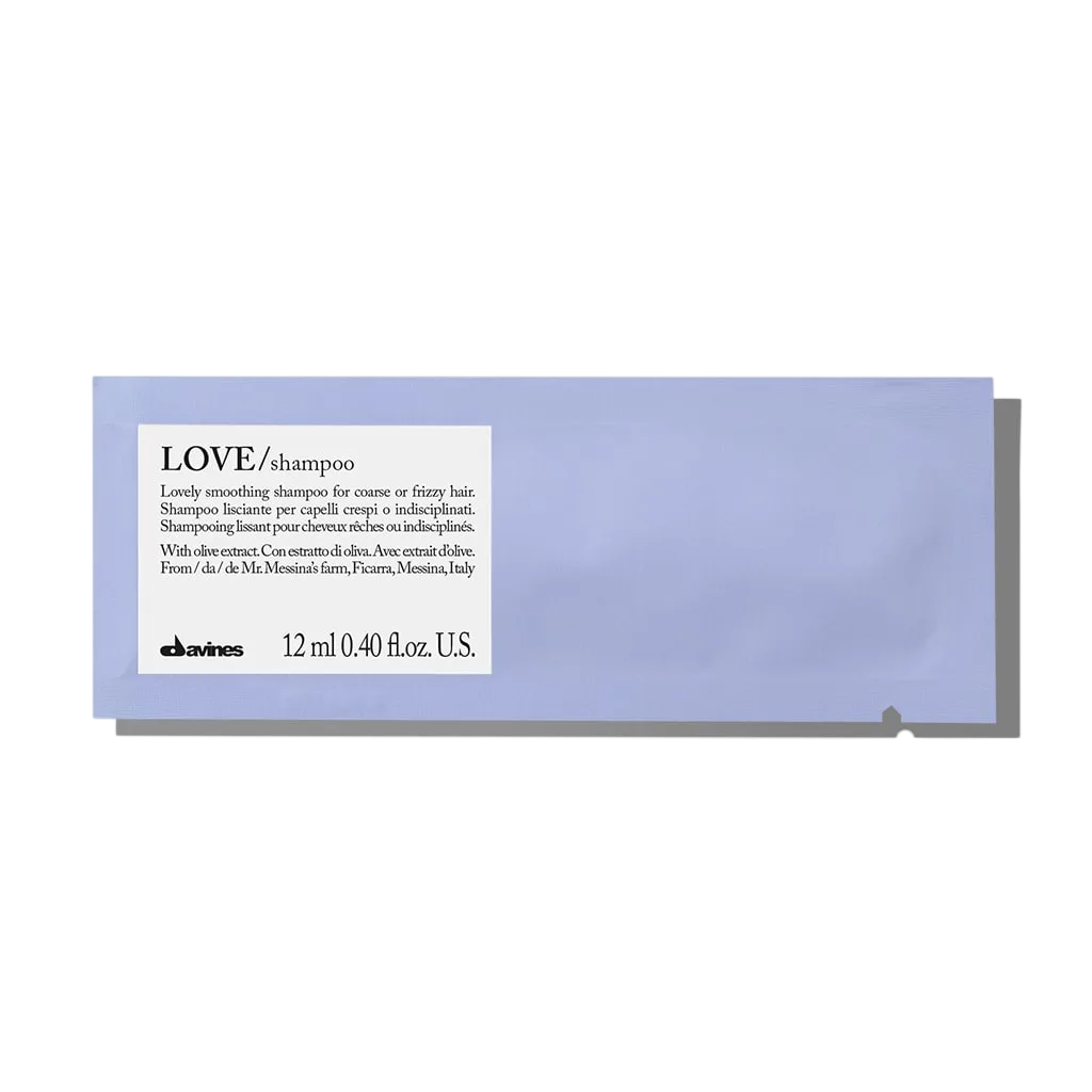 Set, Davines, Love Smoothing, Hair Shampoo, Smoothing, 12 pcs, 12 ml