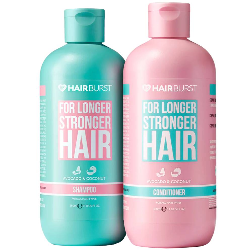 Set Hairburst: Longer Stonger, Hair Shampoo, Strengthening & Hair Growth, 350 ml + Longer Stonger, Hair Conditioner, Strengthening & Hair Growth, 350 ml