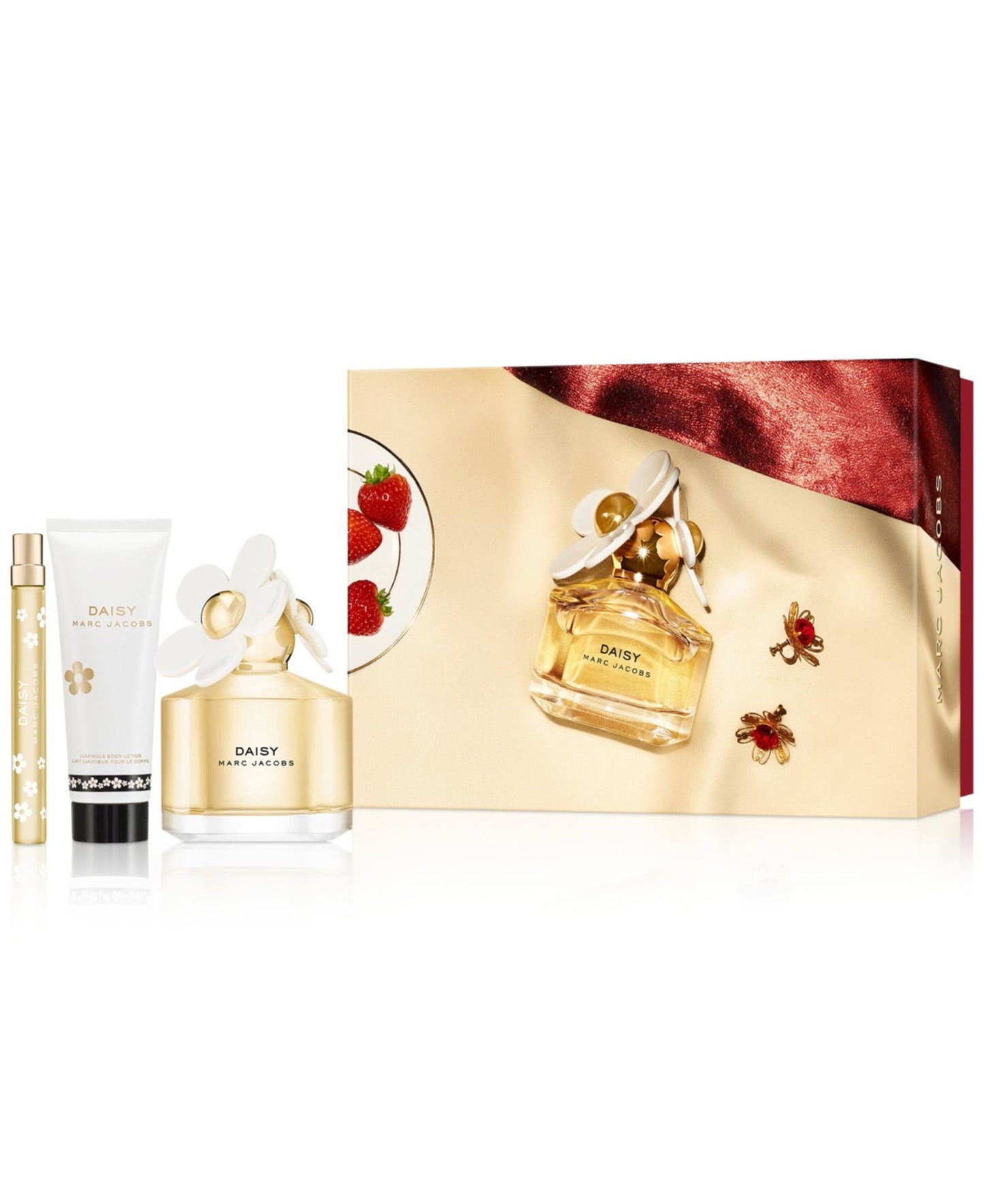 Set Marc Jacobs: + Daisy, Eau De Toilette, For Women, 10 ml + Daisy, Hydrating, Body Lotion, 75 ml