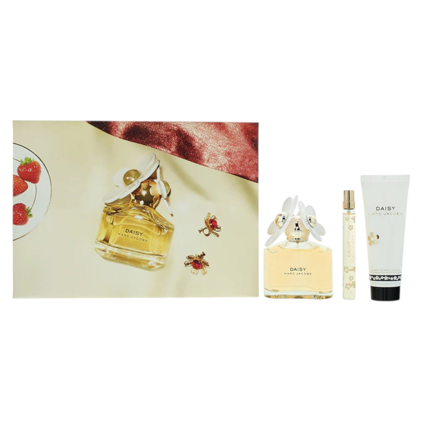 Set Marc Jacobs: + Daisy, Hydrating, Body Lotion, 75 ml + Daisy, Eau De Toilette, For Women, 10 ml