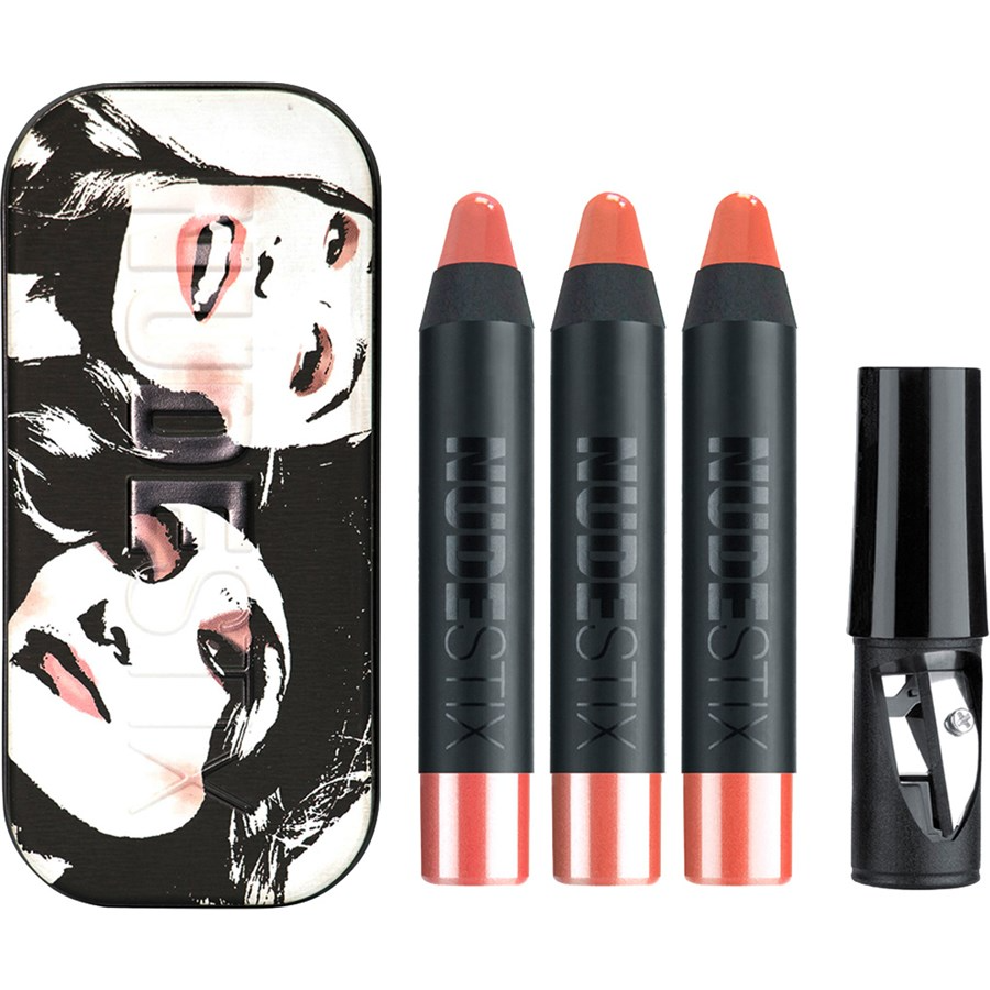 Set Nudestix: Gel Color, Cruelty Free, High Shine, Lip & Cheek Balm 2-In-1, Ally, 2.8 g + Gel Color, Cruelty