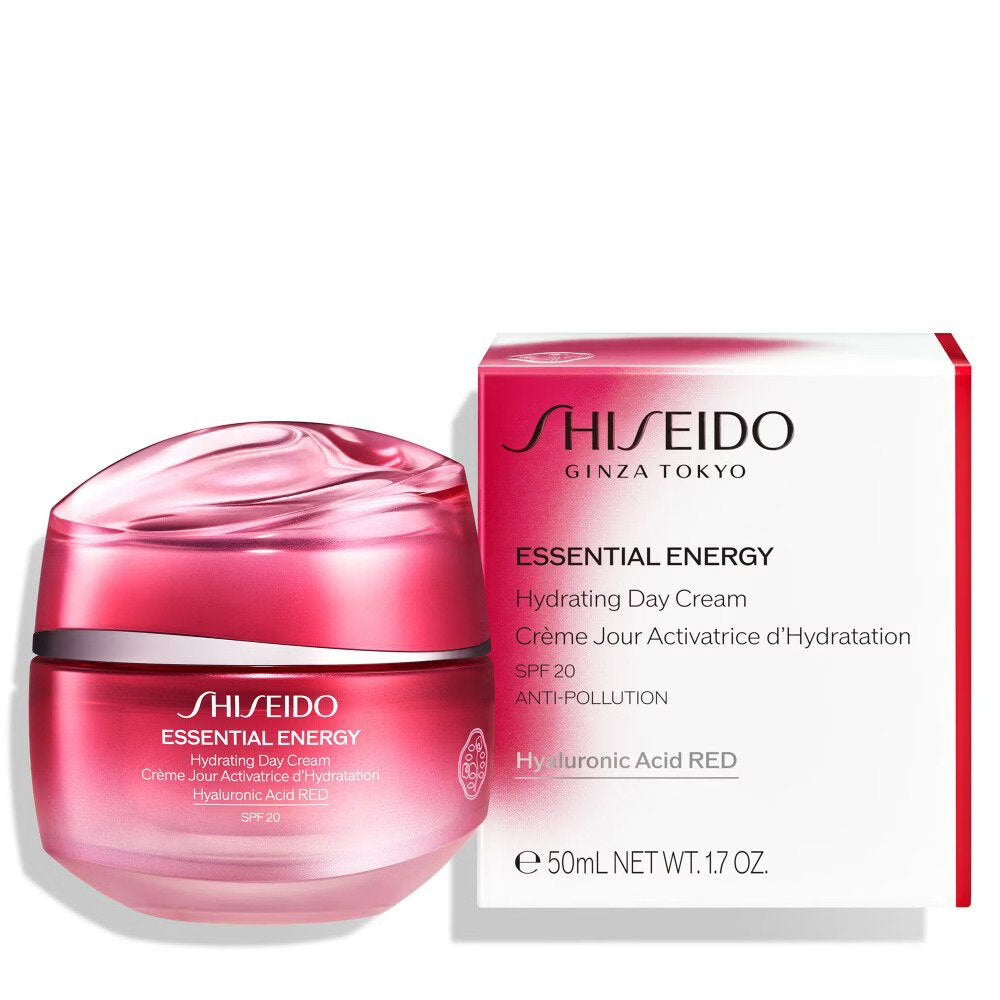 Shiseido, Essential Energy, Day, Cream, For Face, SPF 20, 50 ml