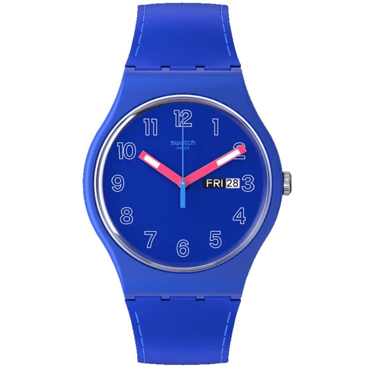 Swatch Originals de hombre La colección de enero Cobalt Disco