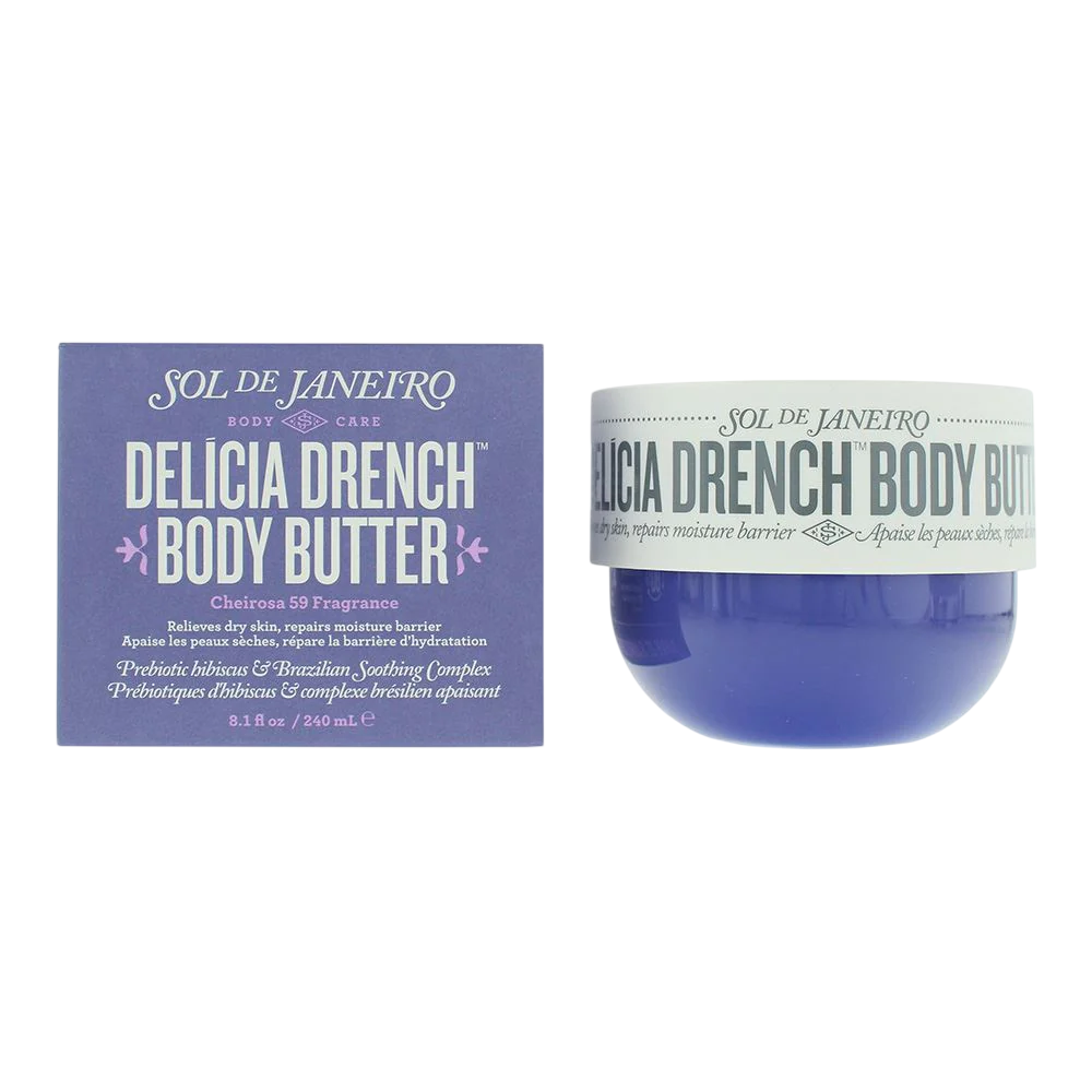 Sol de Janeiro, Delicia Drech, Barrier Repair, Body Butter, 240 ml