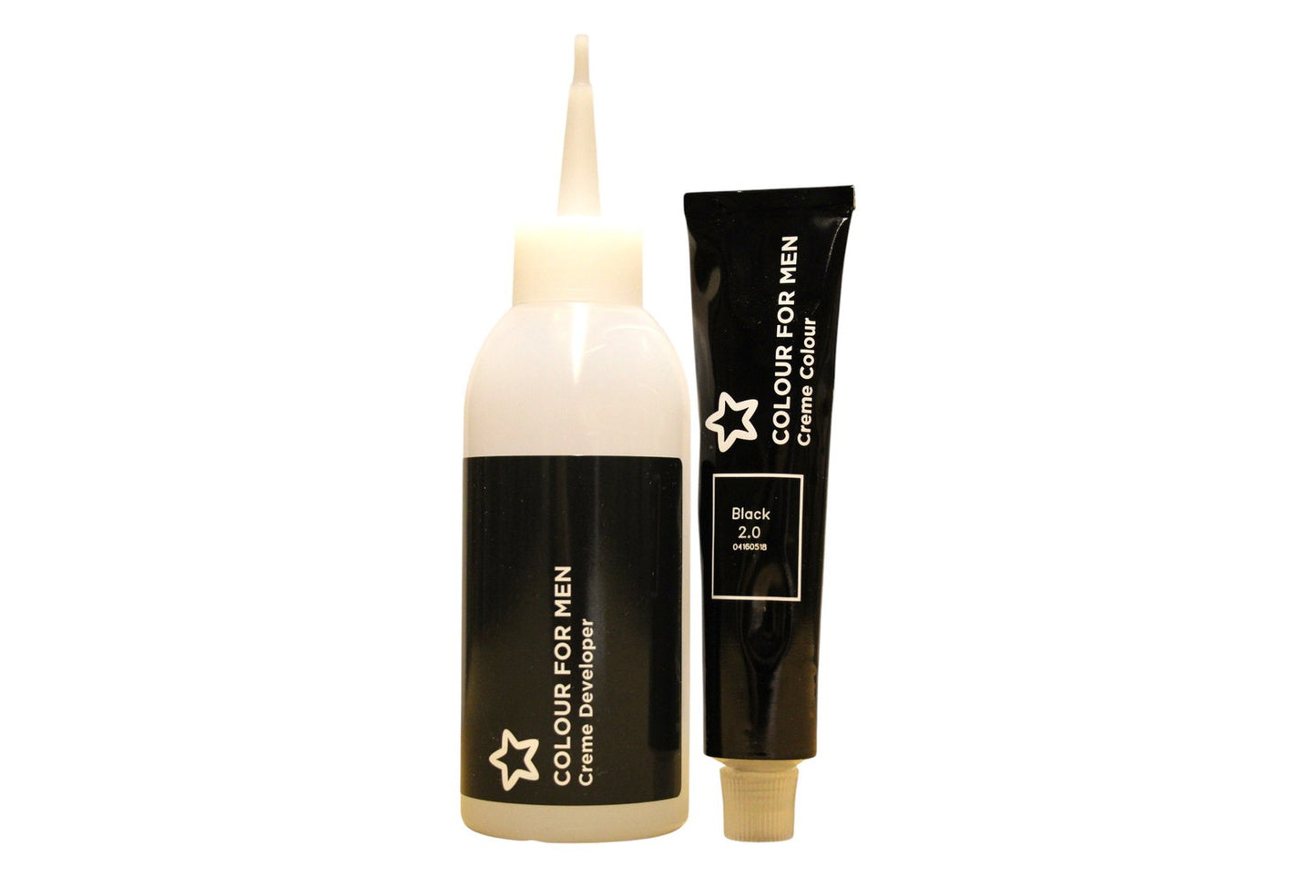 Superdrug, Colour For Men, Semi-Permanent Hair Dye, Black, 30 ml *Tester